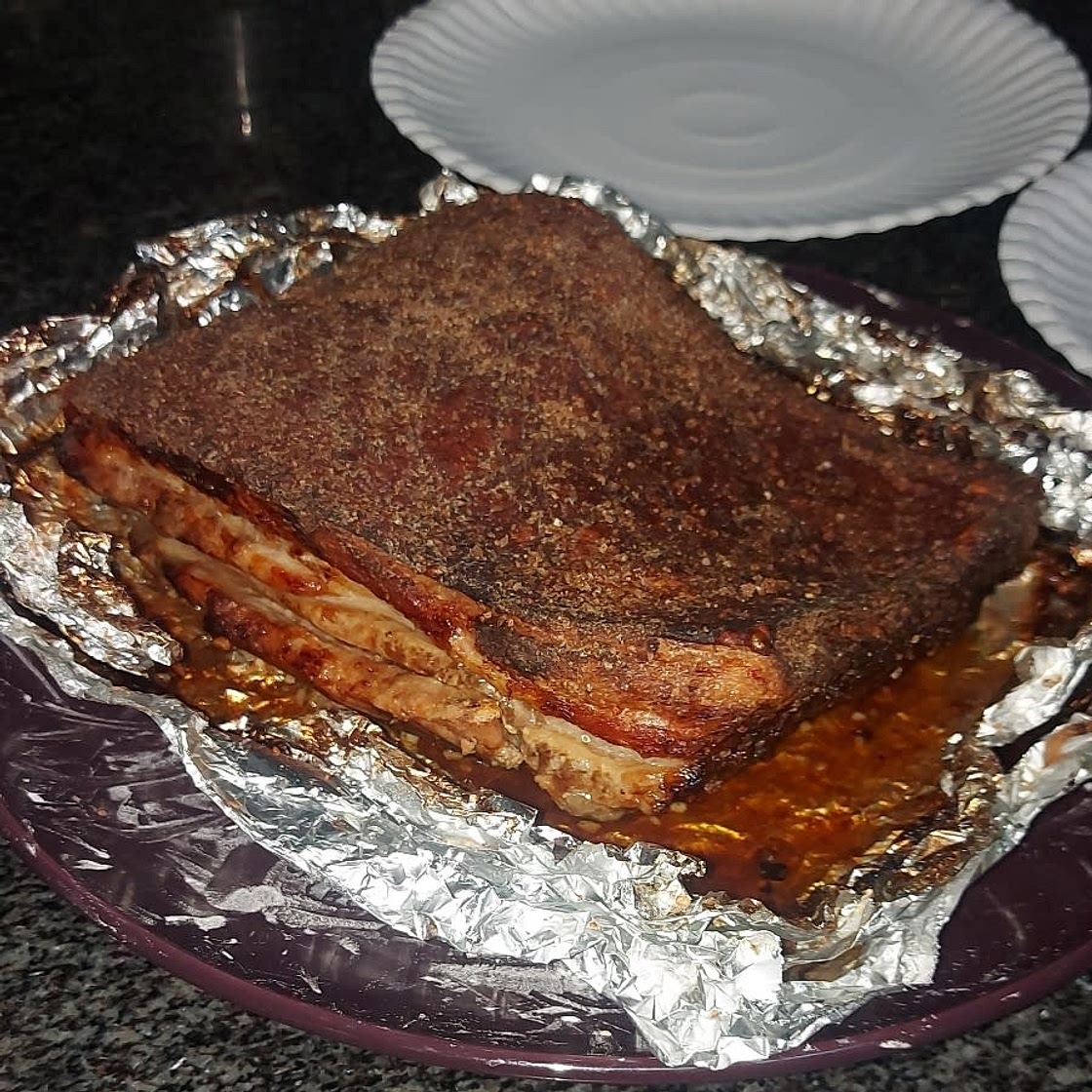 Air Fryer Crispy Pork Belly