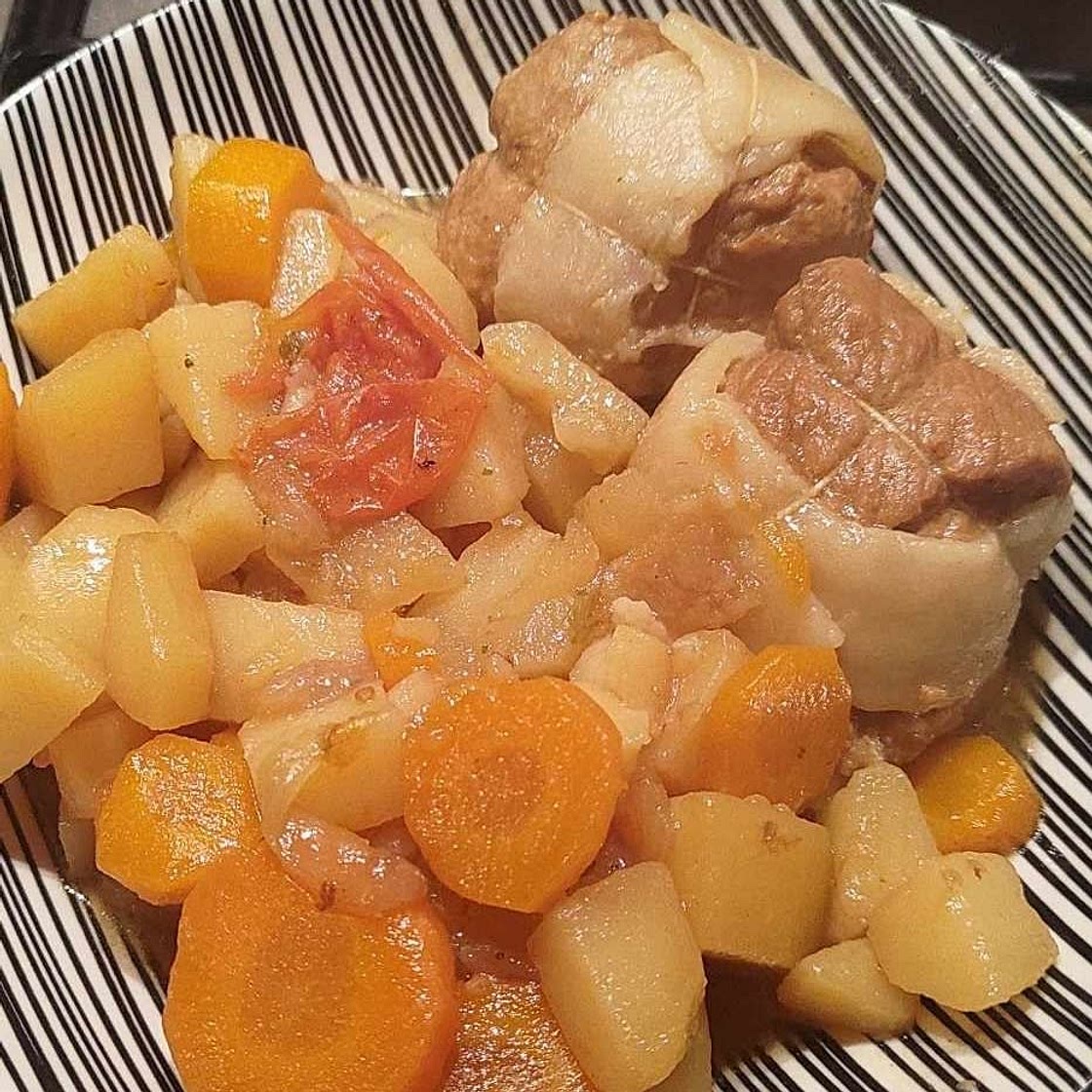 Paupiettes de veau au vin blanc