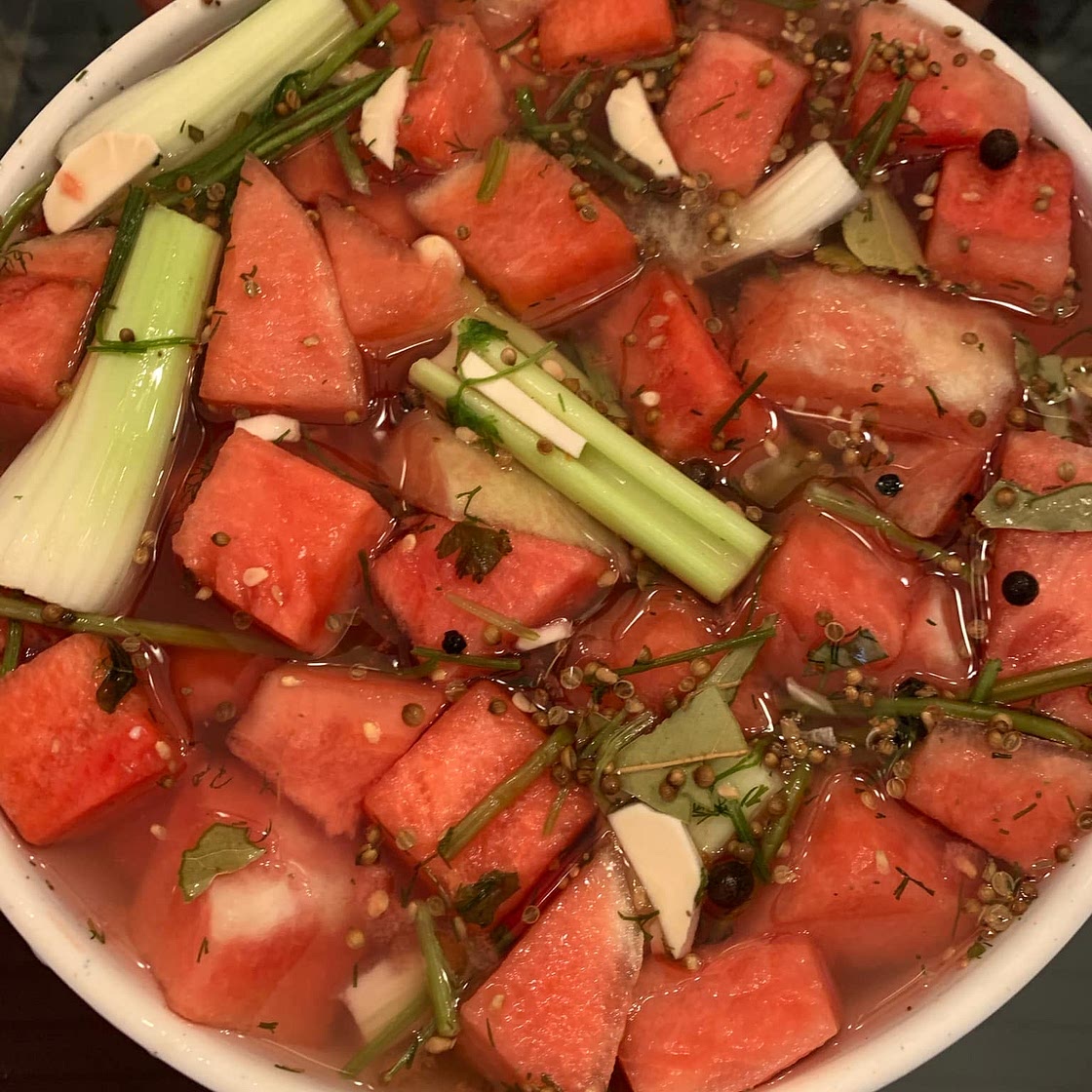 Pickled Watermelons