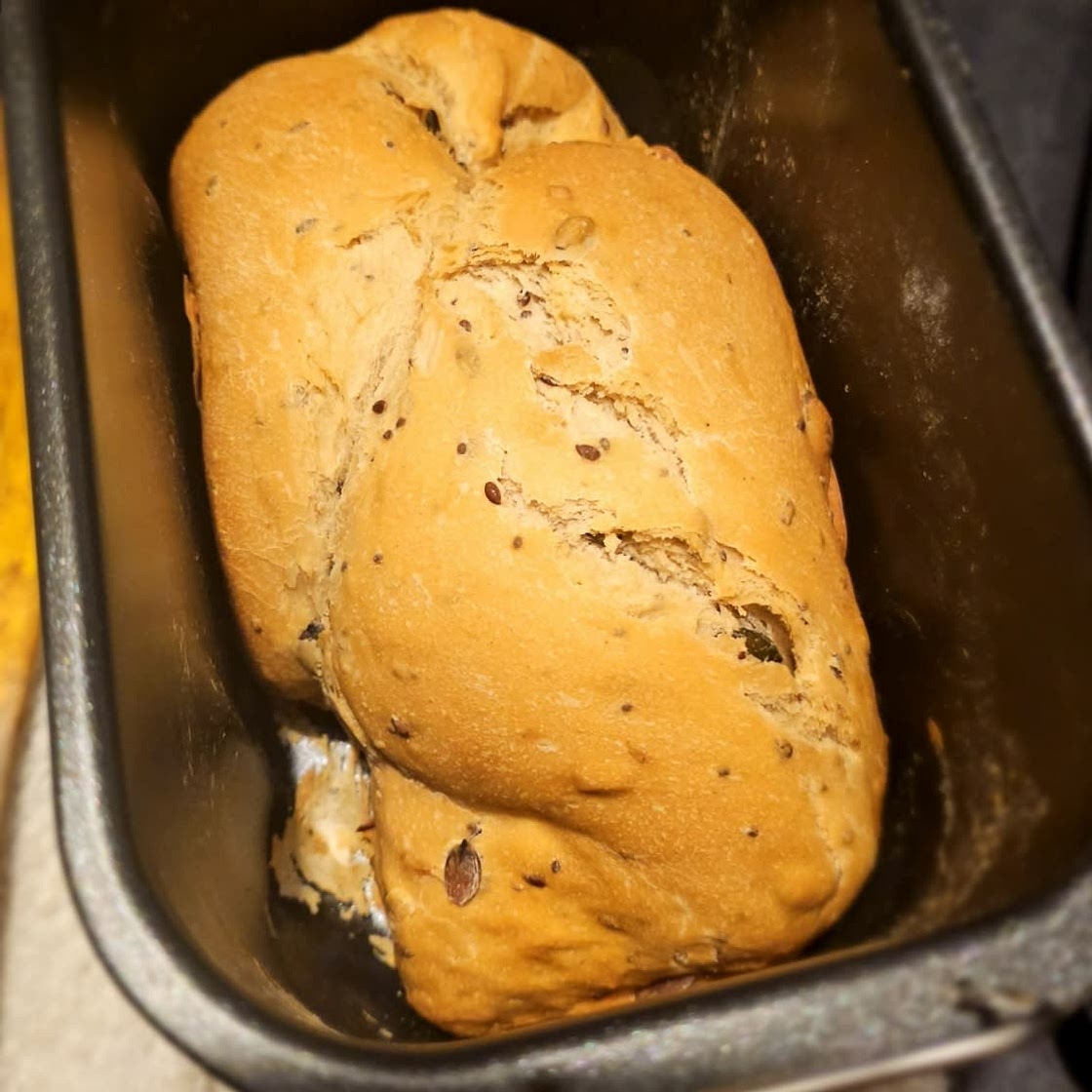 Bread Machine Recipe: How to make homemade white bread less dense