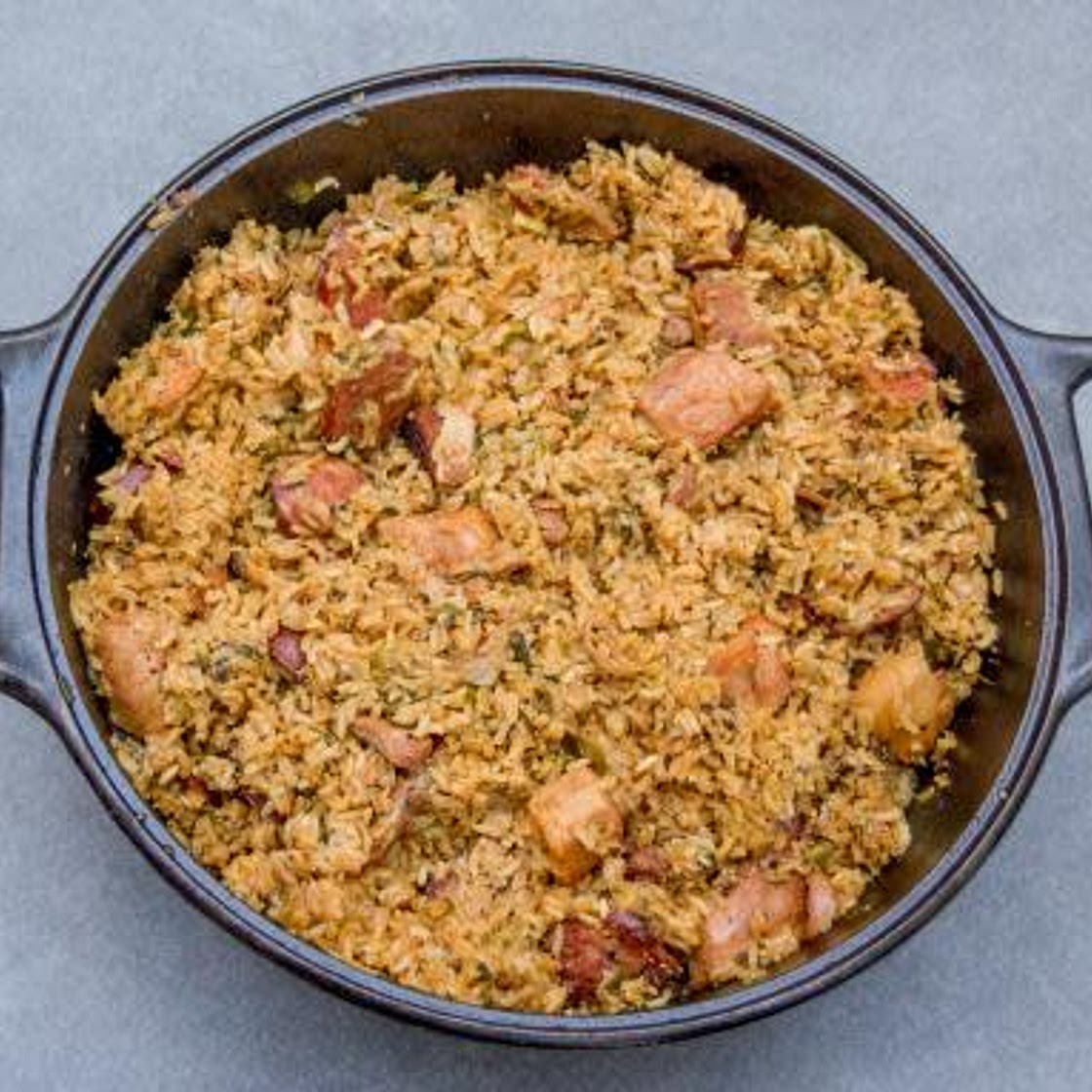 Mike's Campsite Chicken and Sausage Jambalaya
