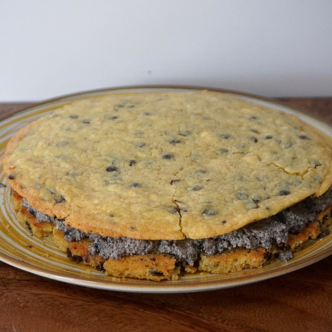 Riesiges Cookie Sandwich