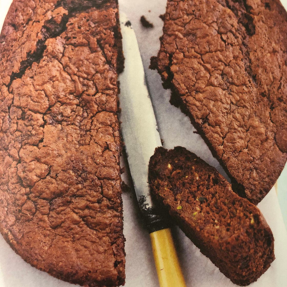 Gateau chocolat courgette