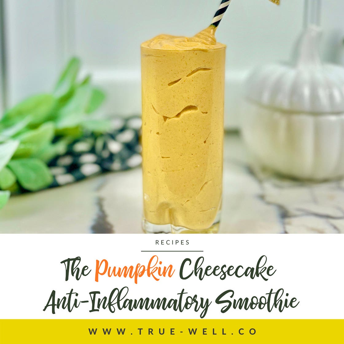 Pumpkin Cheesecake Smoothie