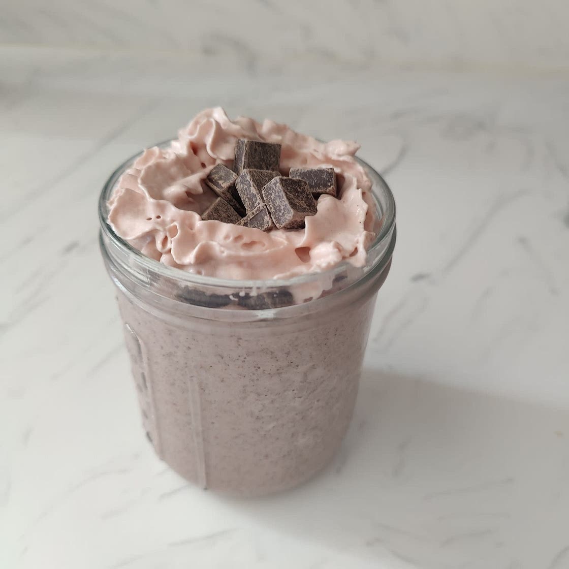 Almond Butter and Raspberry Chia Seed Pudding