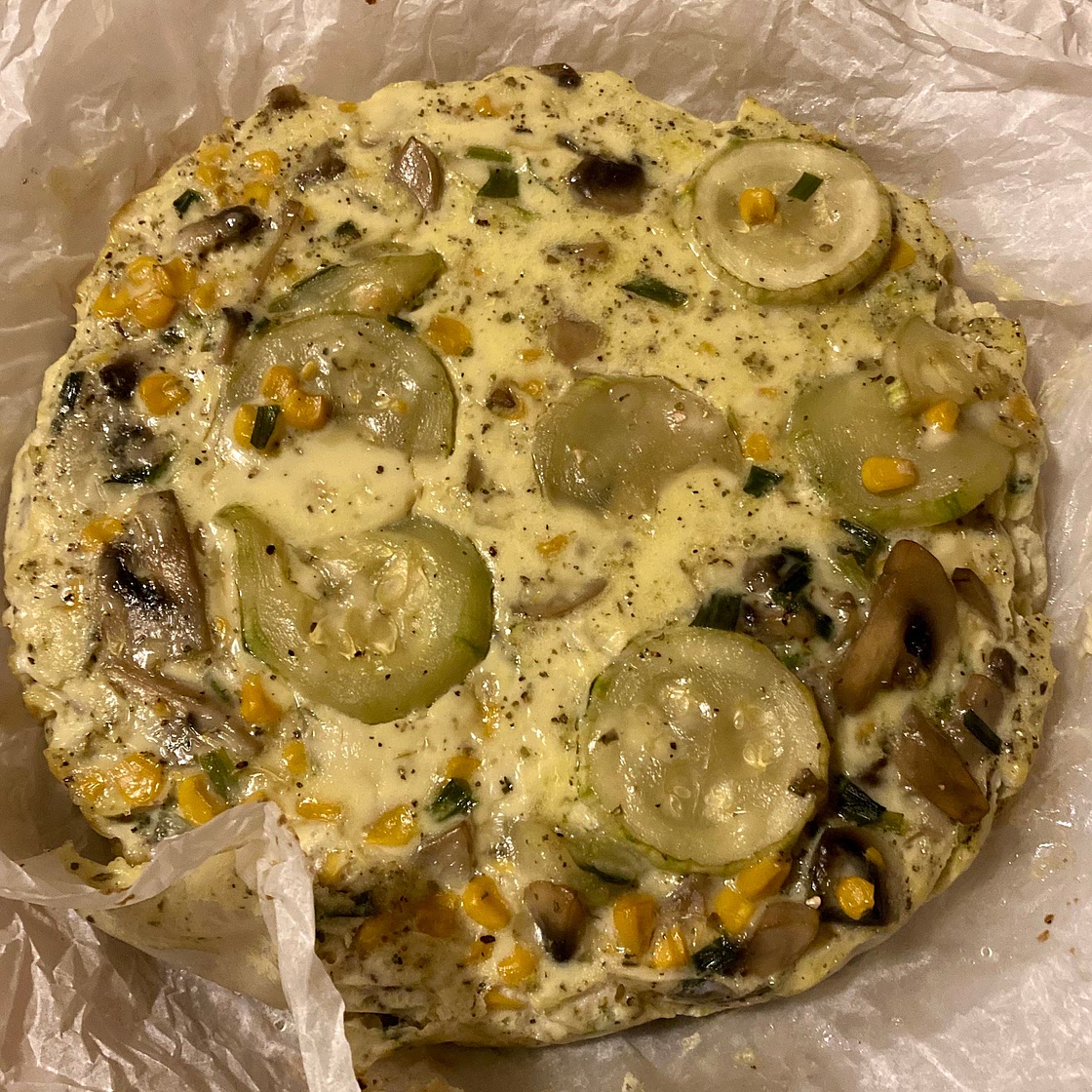 Sweet Corn and Zucchini Pie
