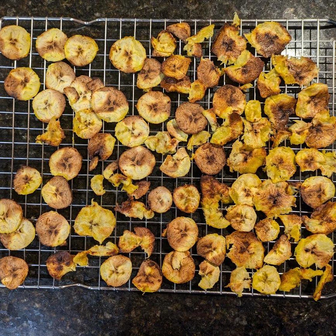 Air Fryer Plantain Chips