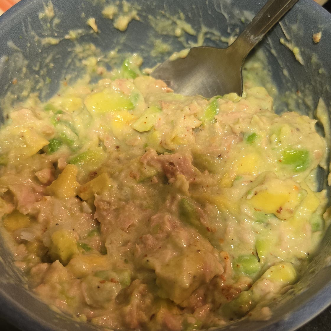 High protein tuna salad