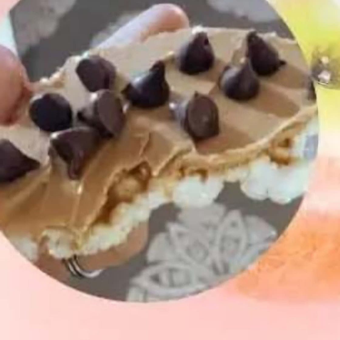 Peanut rice cake 51 cal *