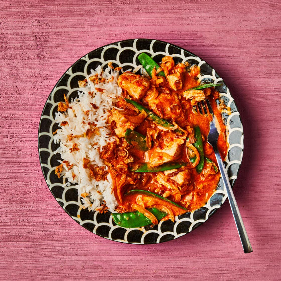 Fragrant Thai Red Chicken Curry