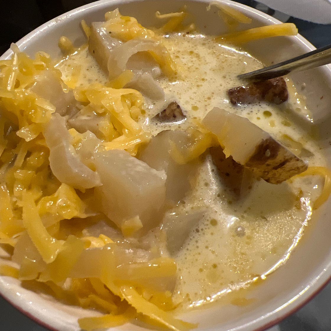 Crockpot Loaded Baked Potato Soup