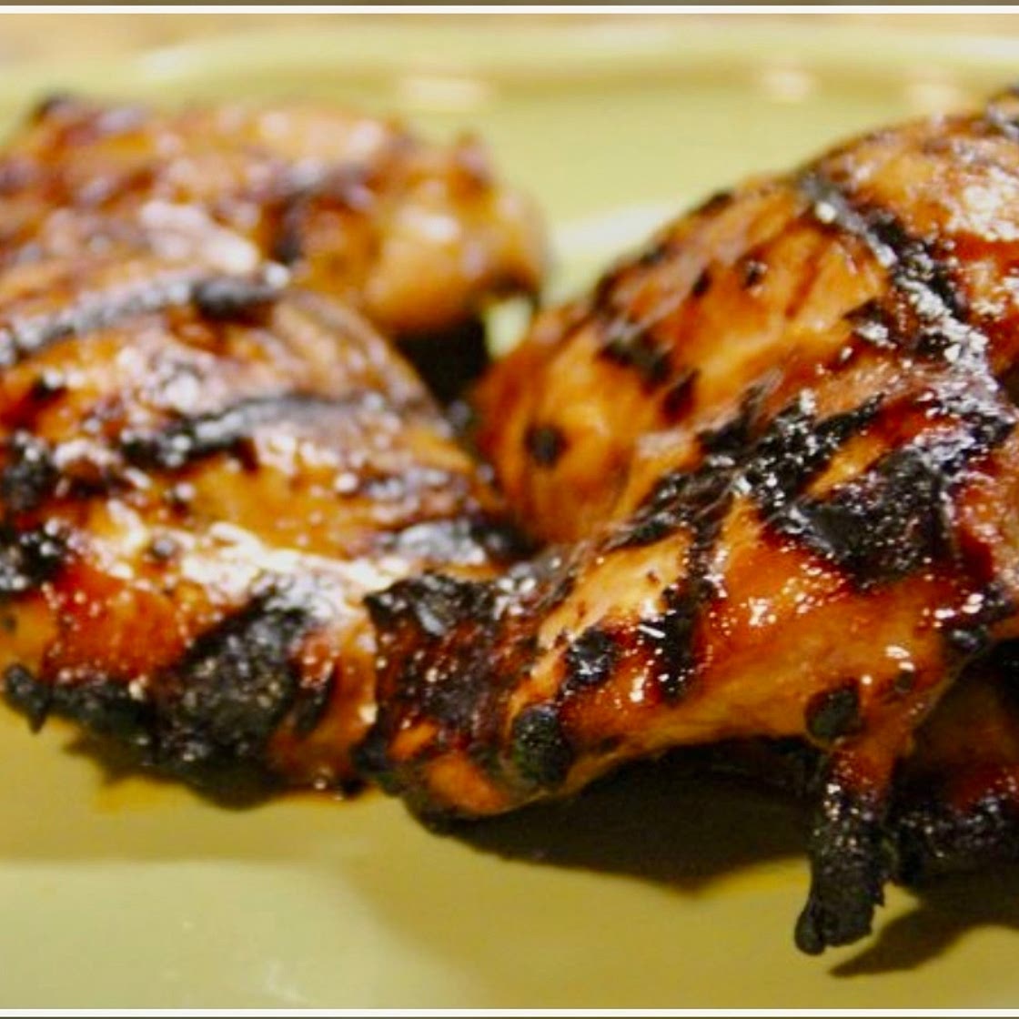 Chamorro BBQ Chicken thighs