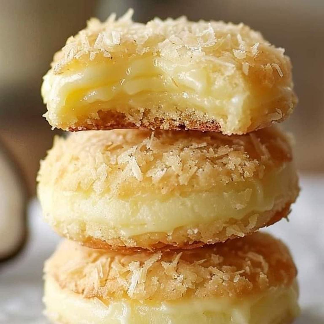 Lemon curd cookies