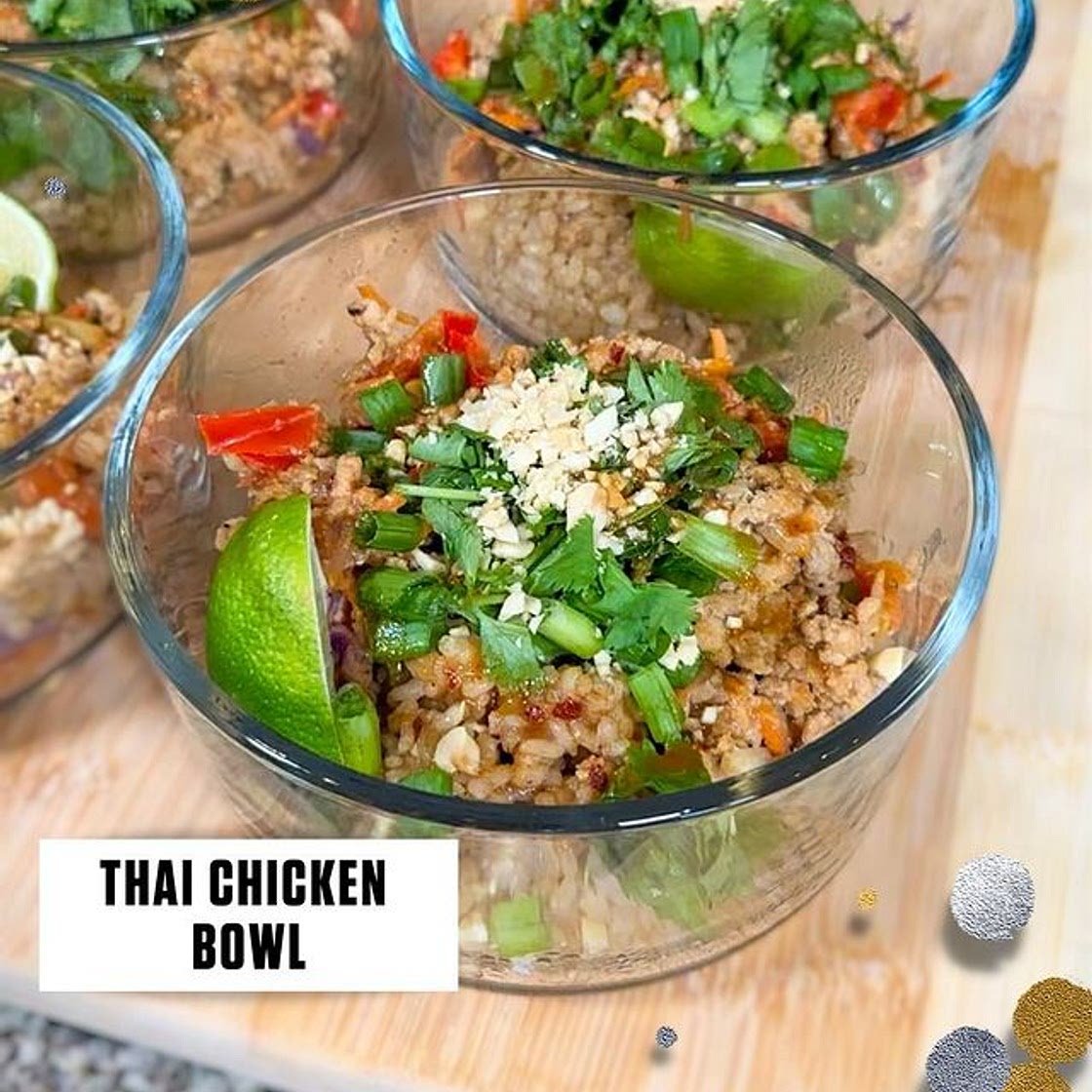 Thai Chicken Bowls