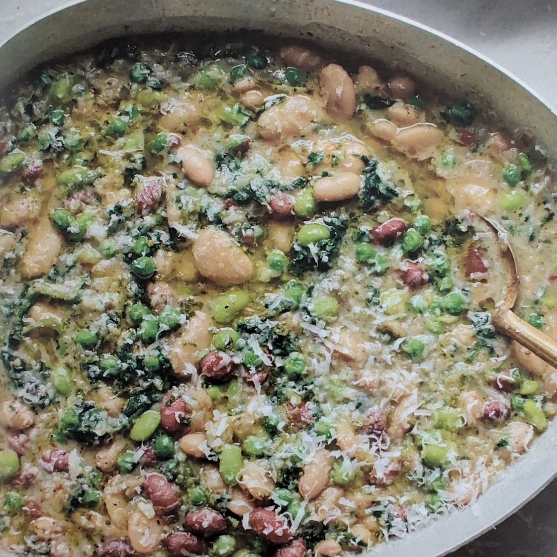 Braised Beans and Greens TS191