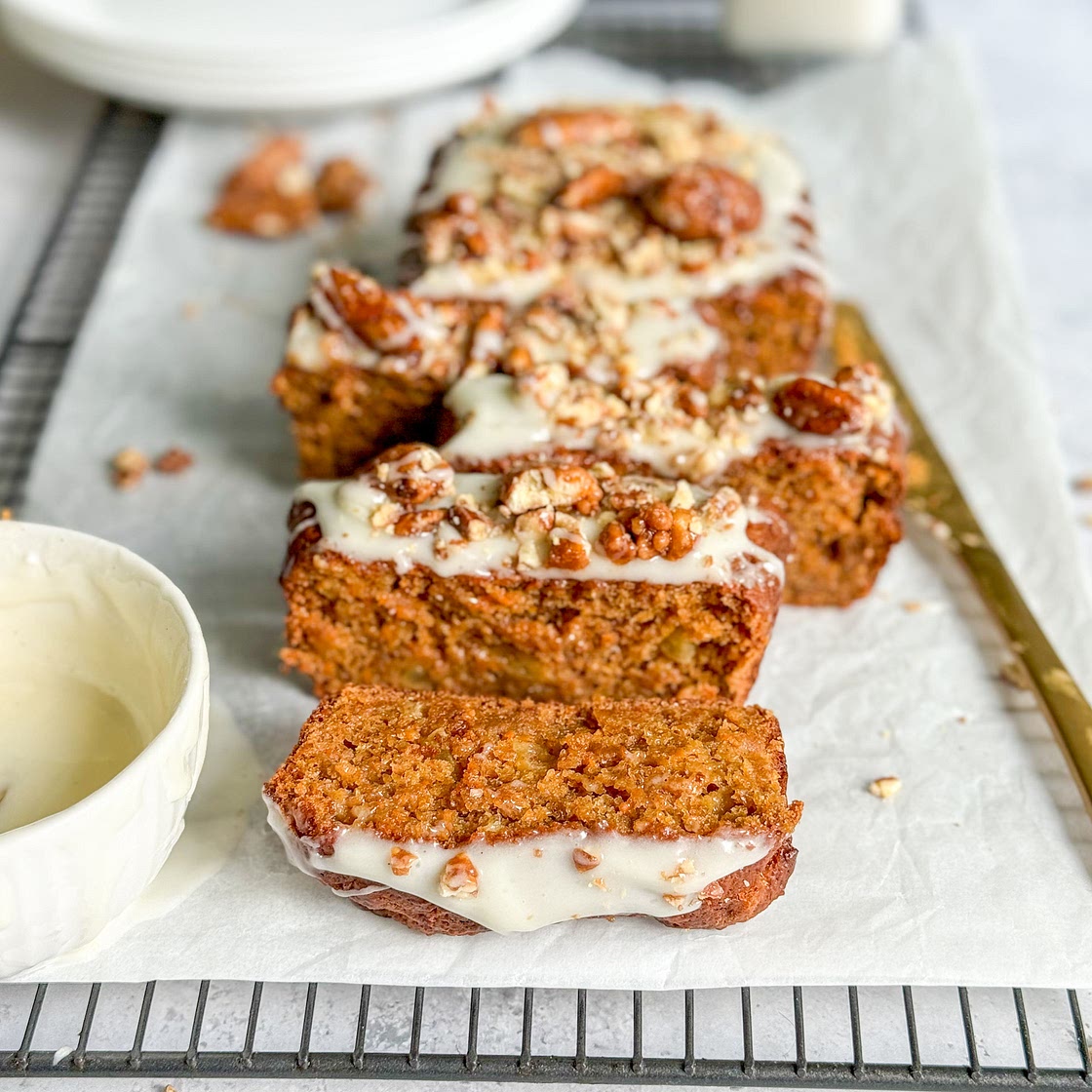 67 calorie carrot cake loaf