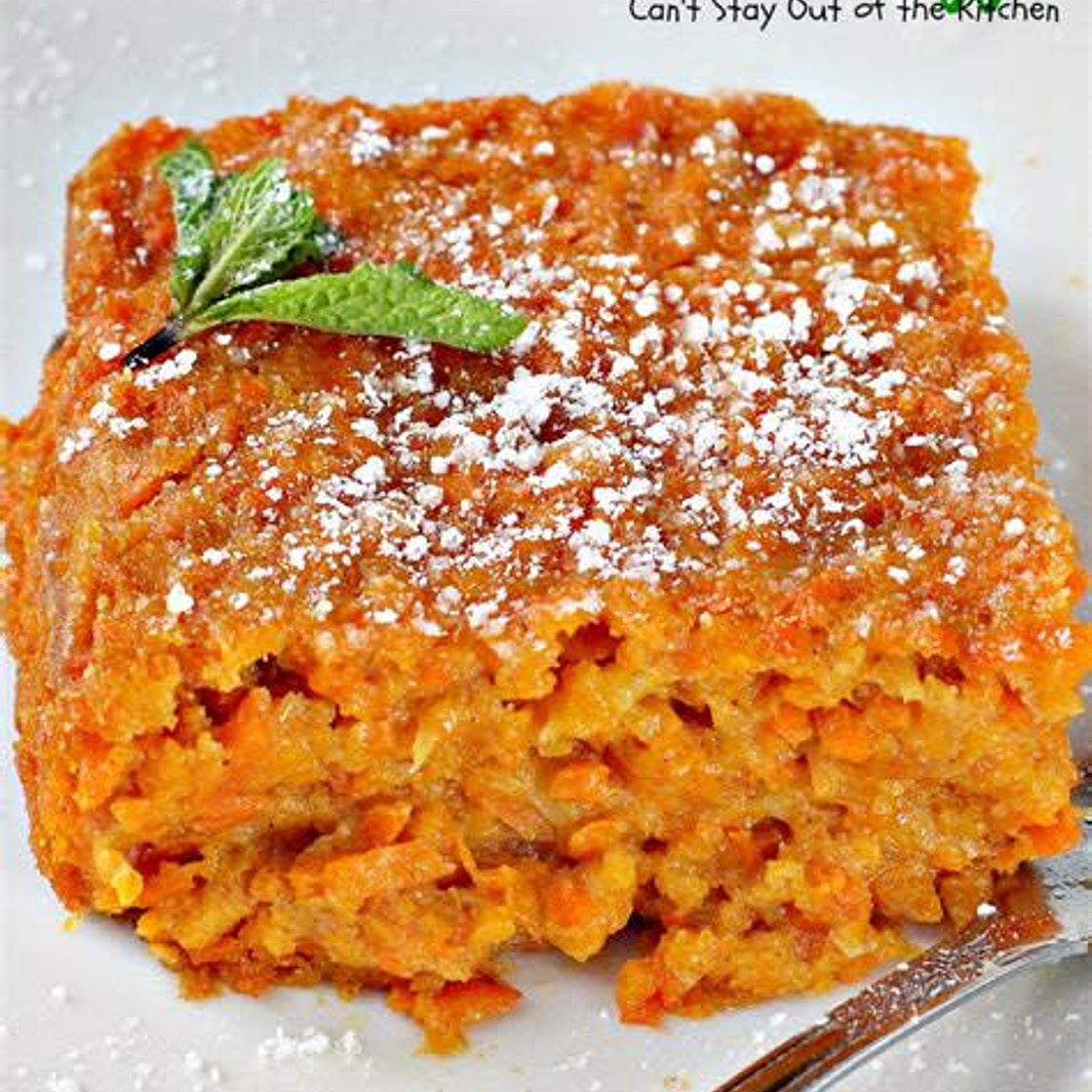 Carrot Soufflé  Shari's mom