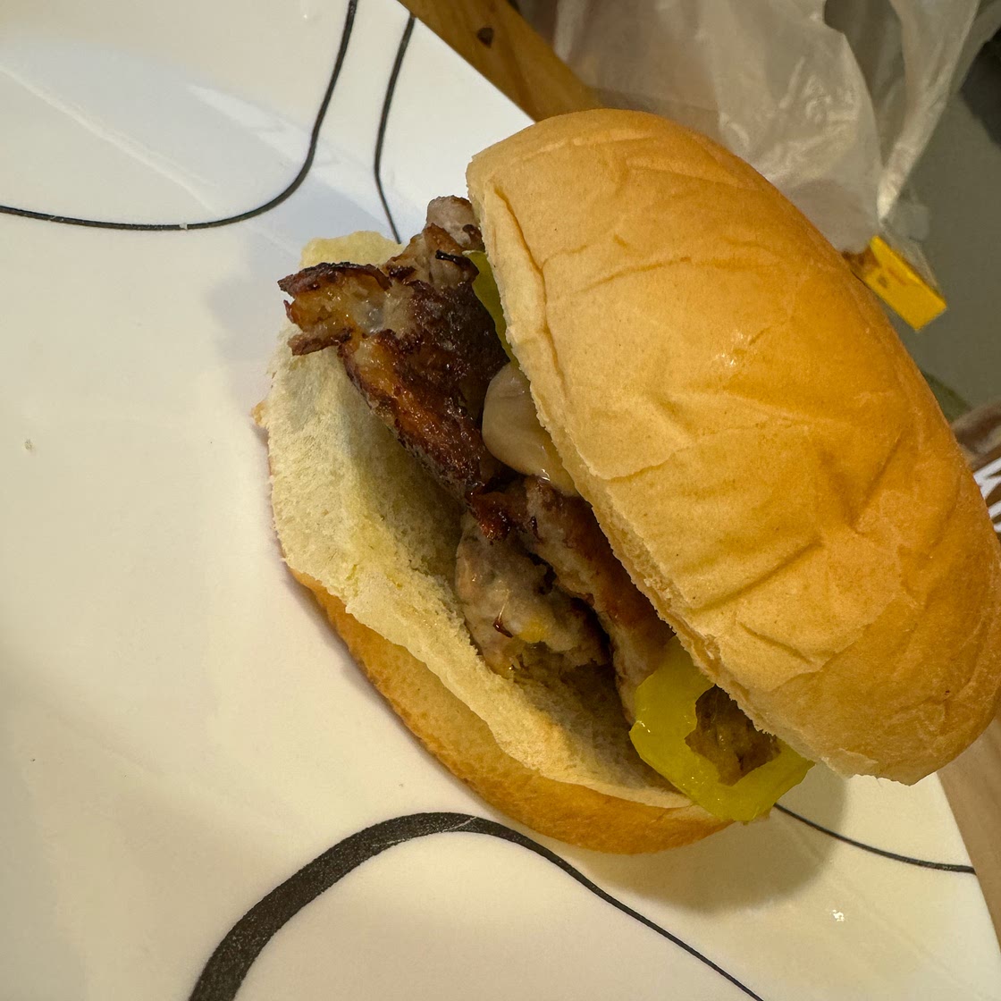 Ground Chicken Burgers