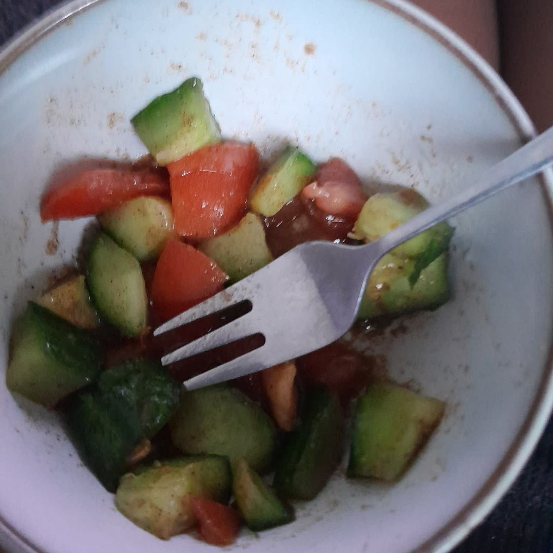 Cucumber and Tomato Salad