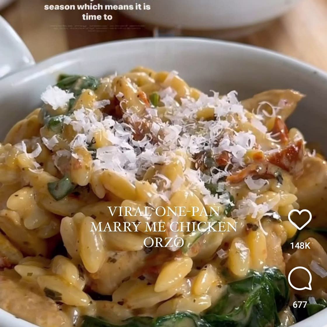 Chicken Orzo