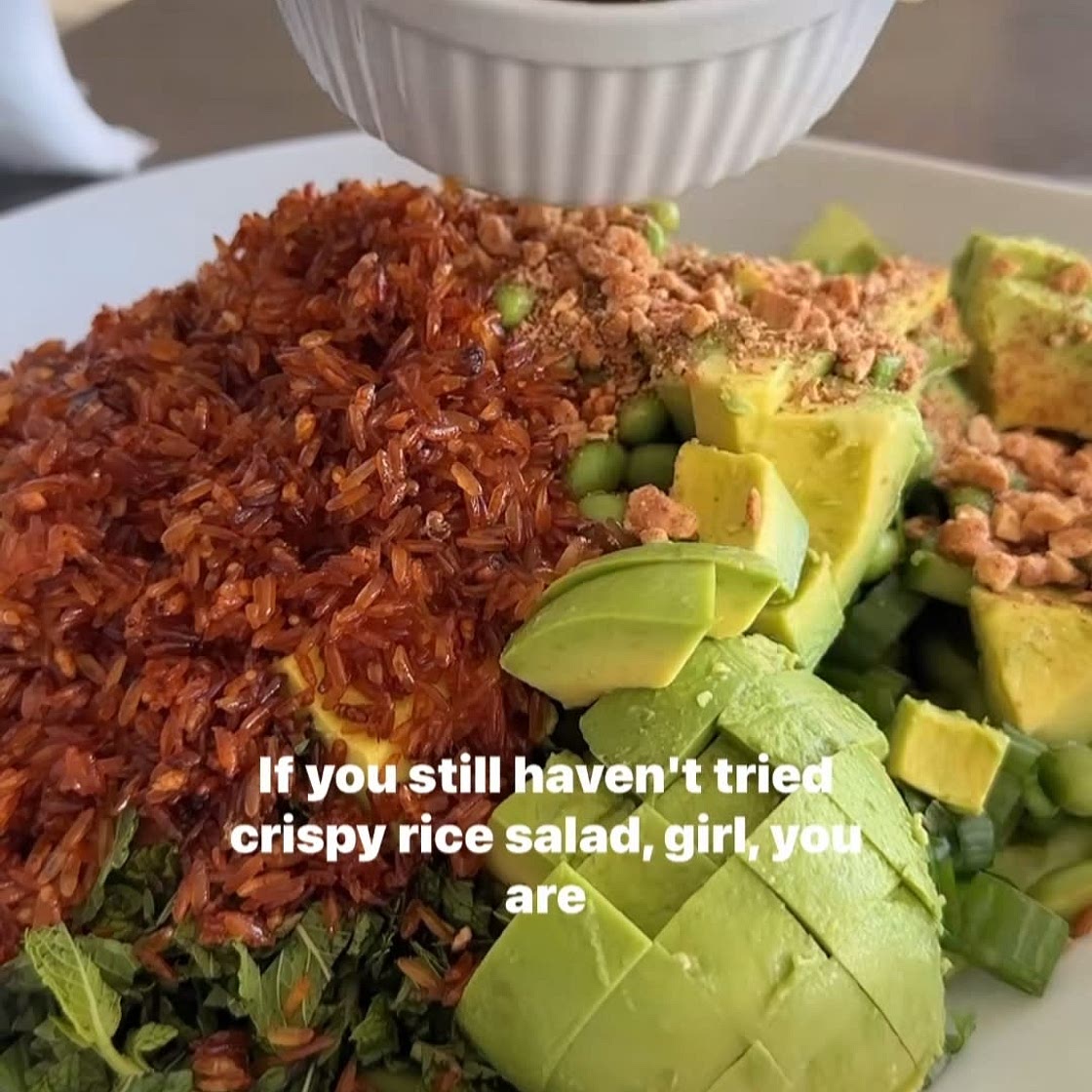 Crispy Rice Salad (Nam Khao inspired)