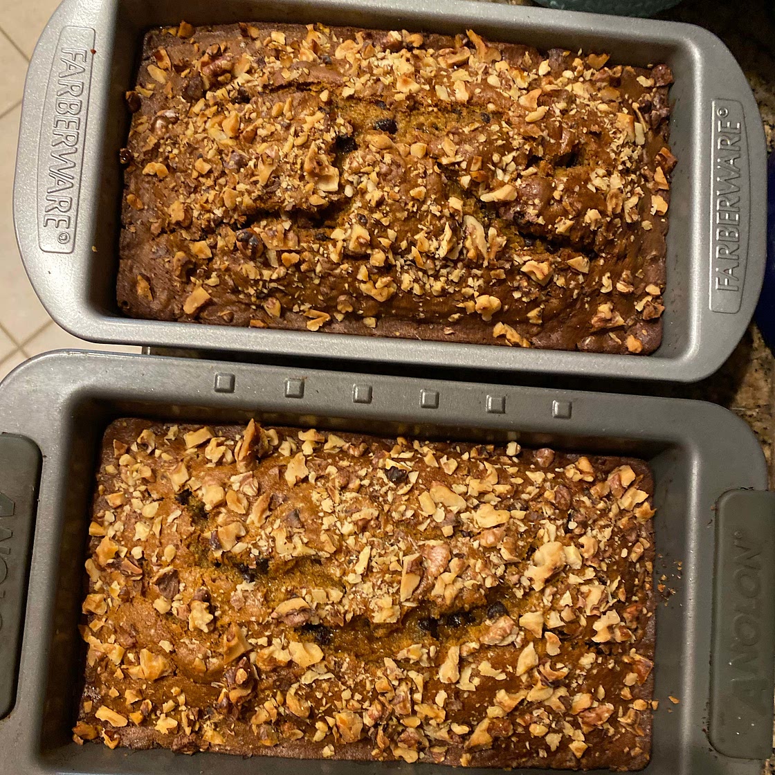 Chocolate Chip Pumpkin Bread