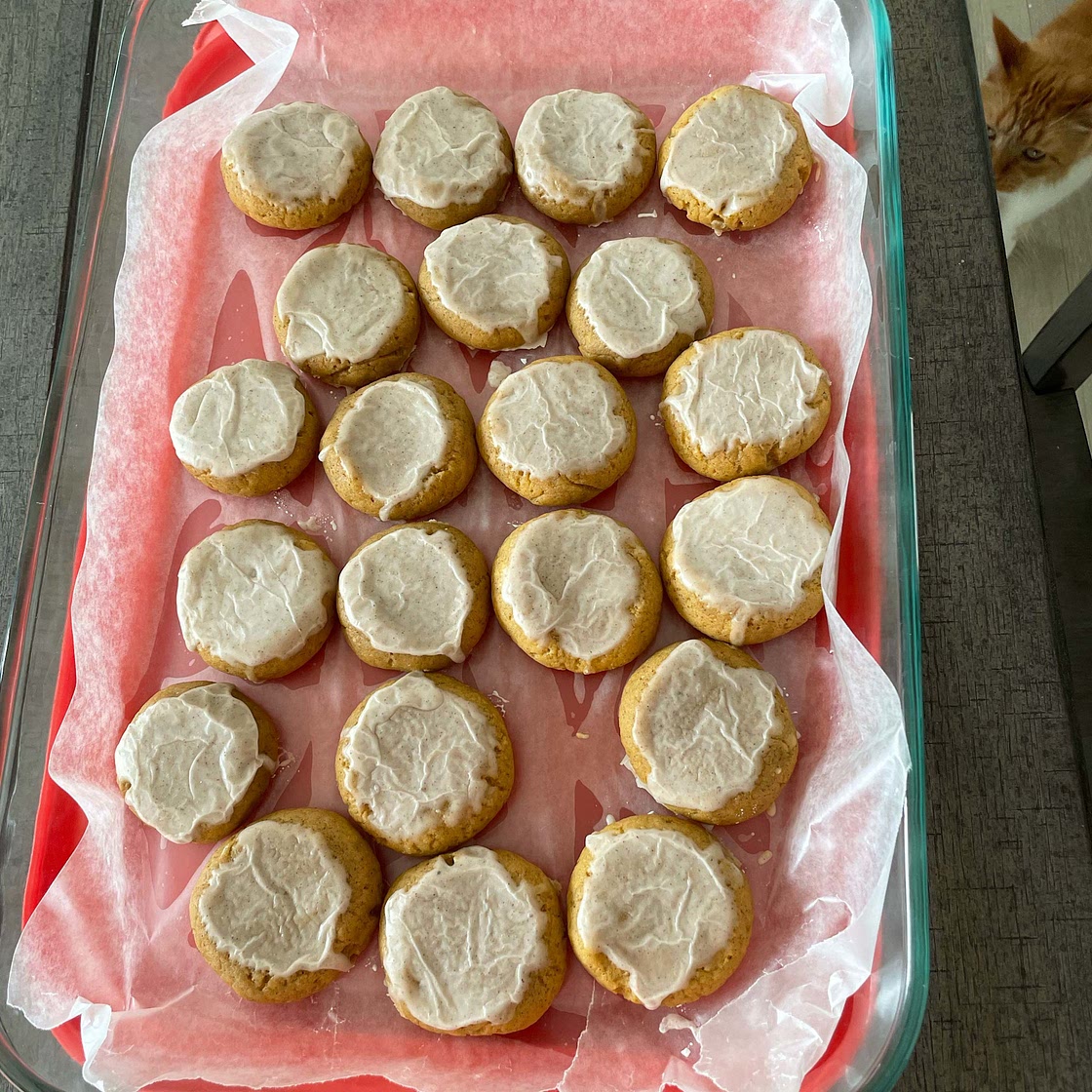 Pumpkin Sugar Cookies
