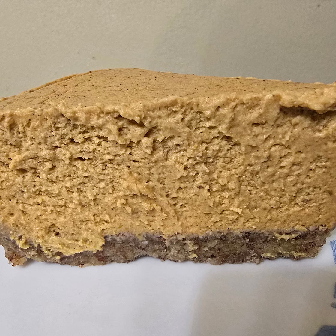 Low-carb Lactose-free Instant Pot Pumpkin Cheesecake
