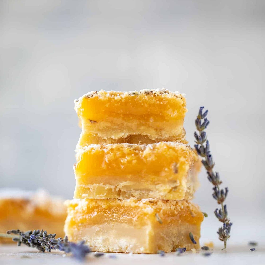 Lavender Lemon Bars