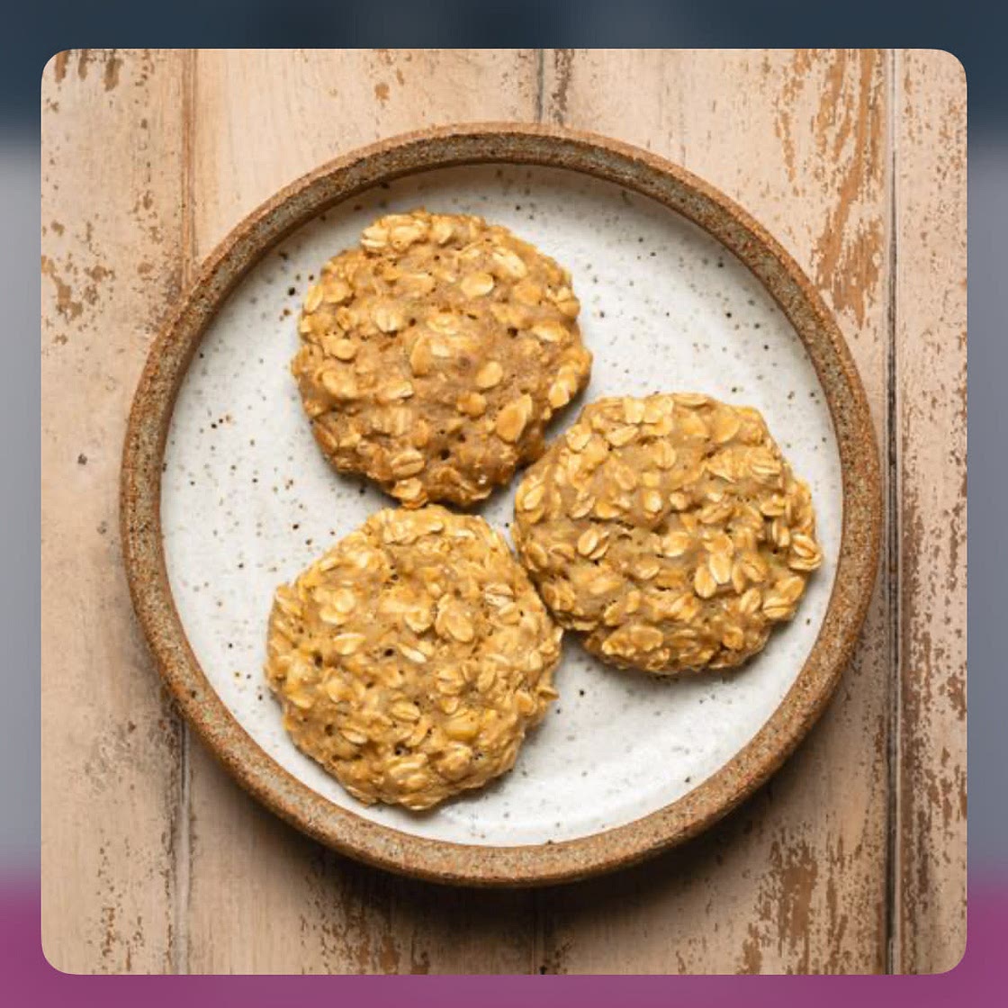 MICROWAVE BREAKFAST COOKIE