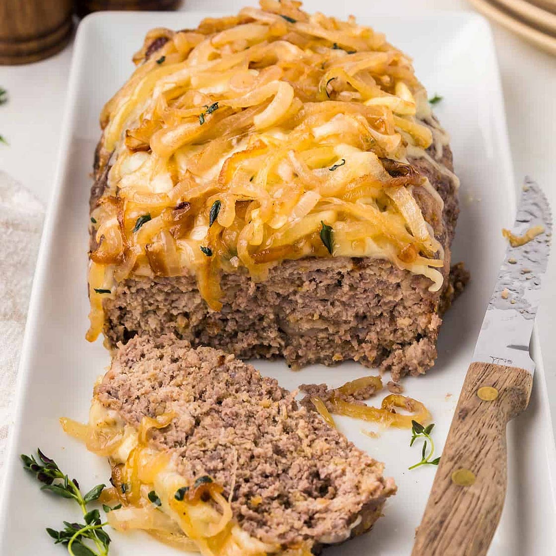 French Onion Meatloaf