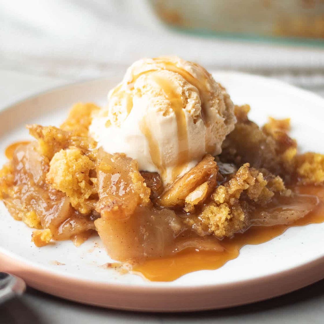 Easy Apple Cobbler With Yellow Cake Mix - Best Recipe
