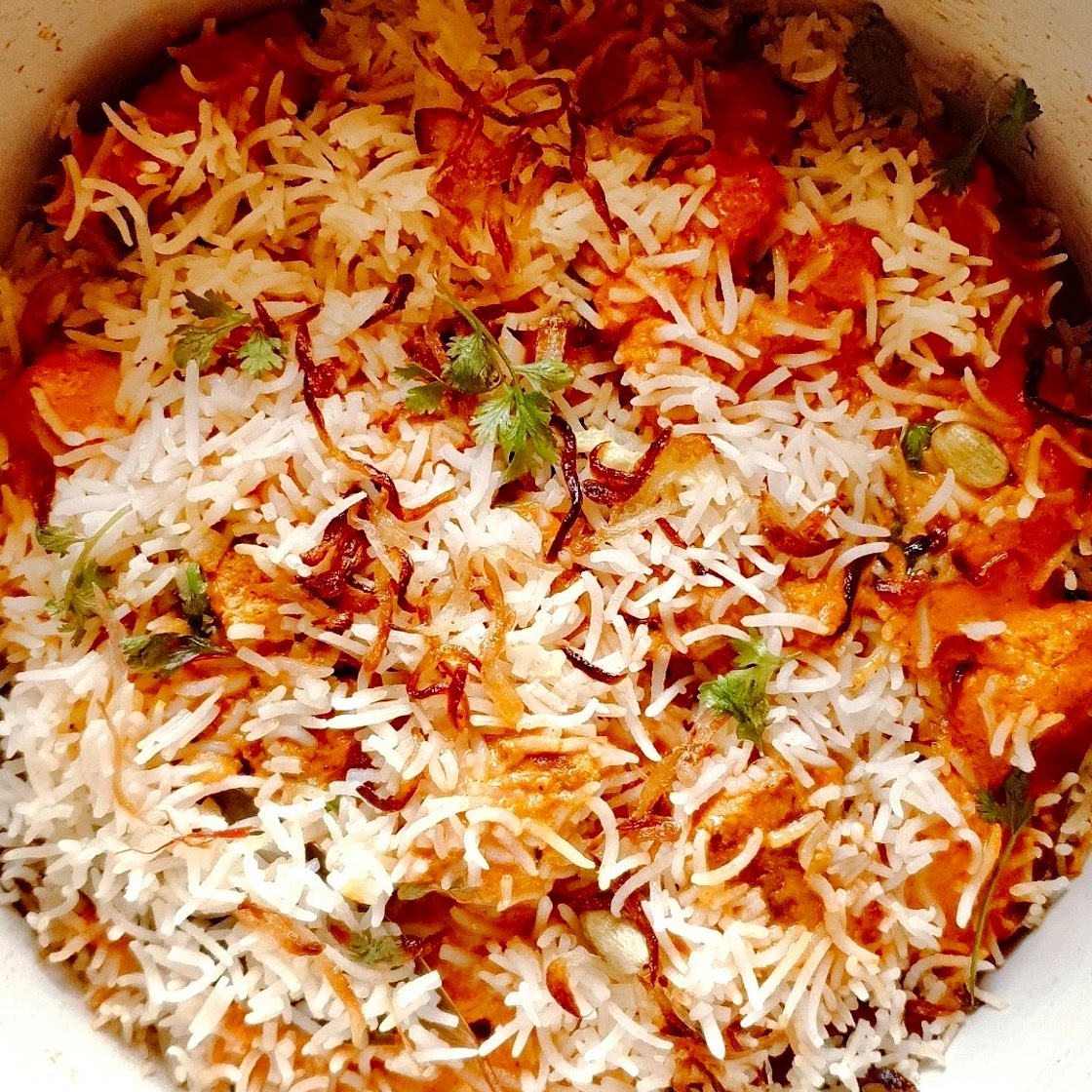 BUTTERIEST Scrumptious Butter Chicken Biryani Recipe