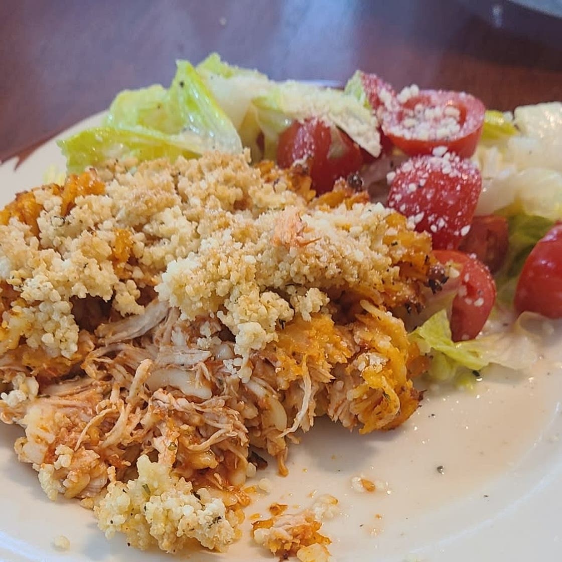 Easy Chicken Parmesan Casserole With Pasta