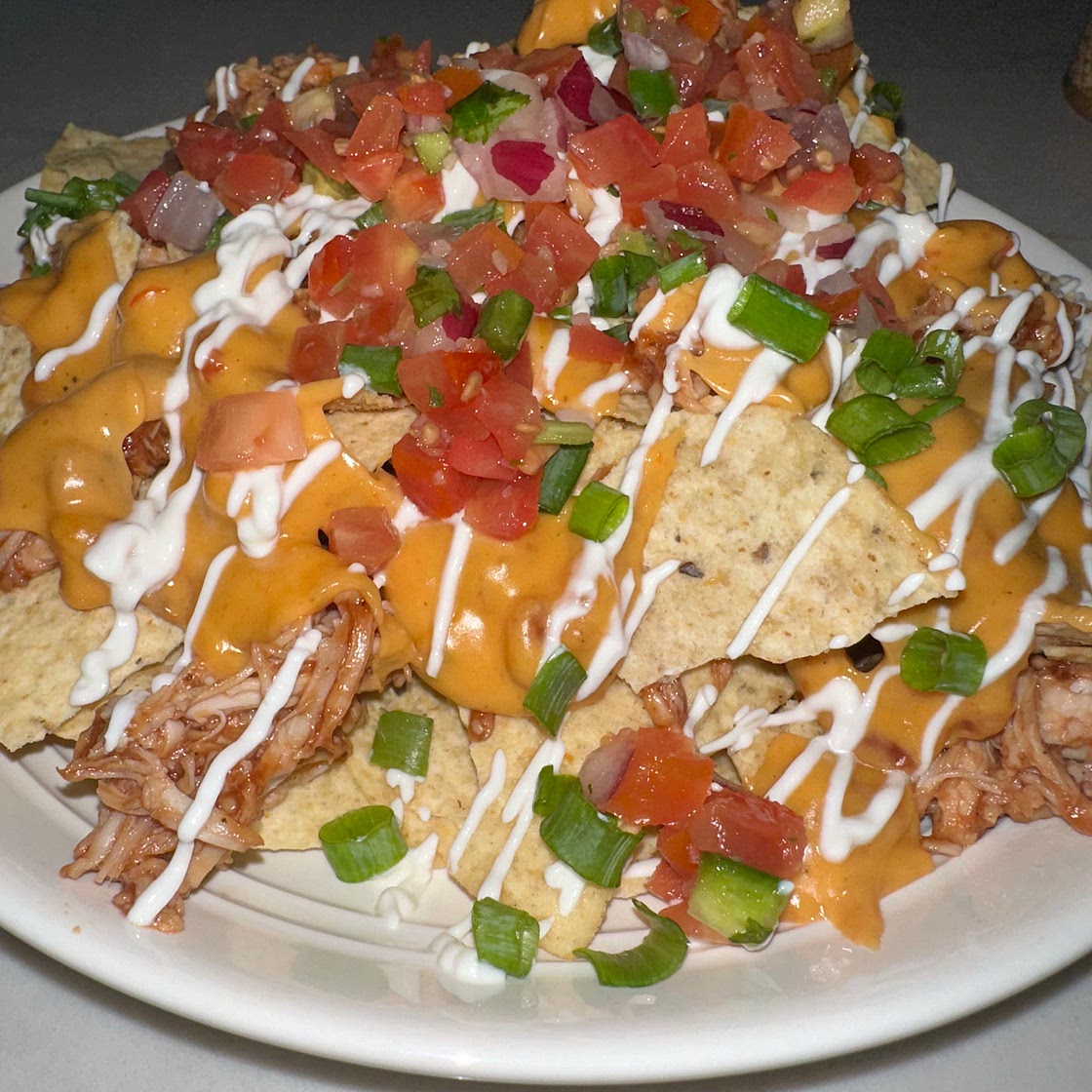 BBQ Chicken Nachos