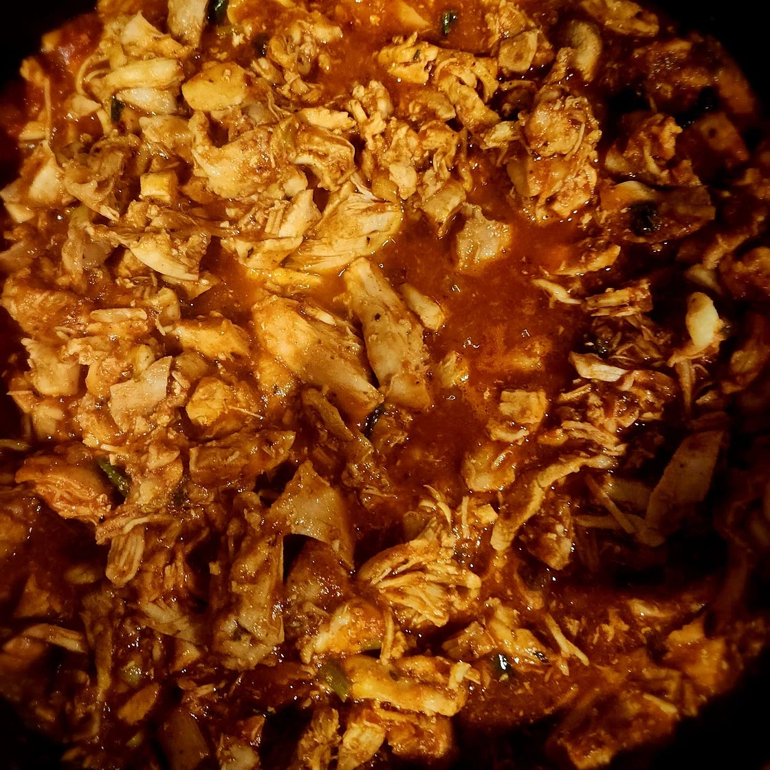Shredded Chicken Tacos