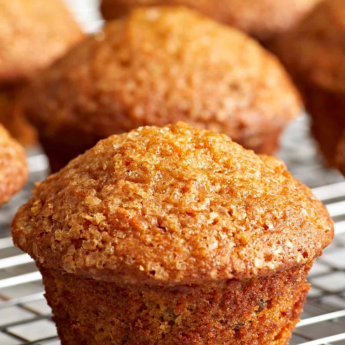 Quick Healthy Carrot Cup Cakes/Muffins