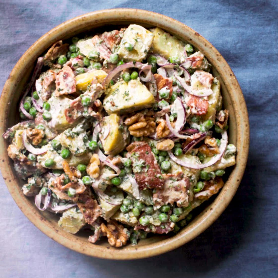 Chelsea's famous kumara and bacon salad - ChelseaWinter.co.nz