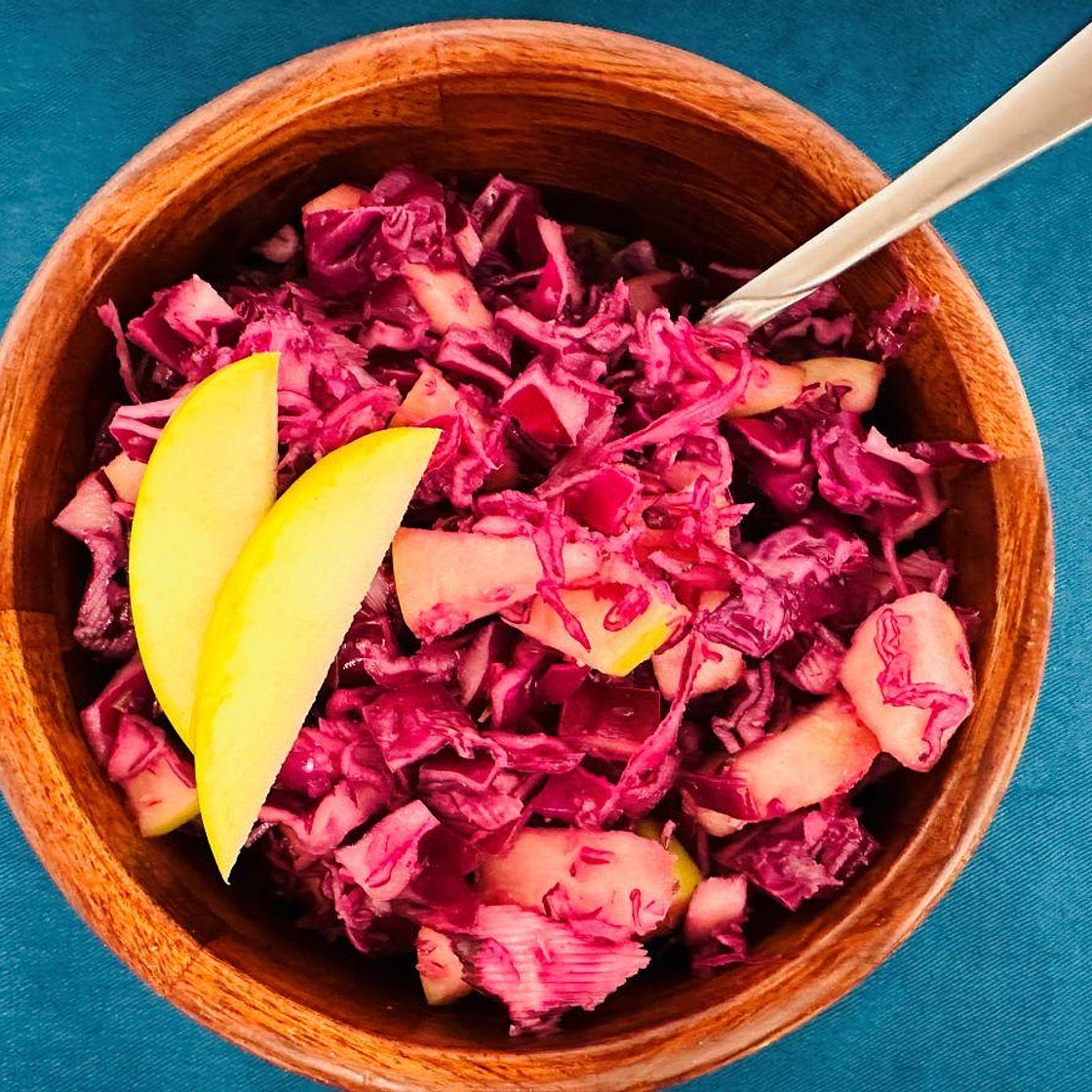 Cabbage Apple Salad