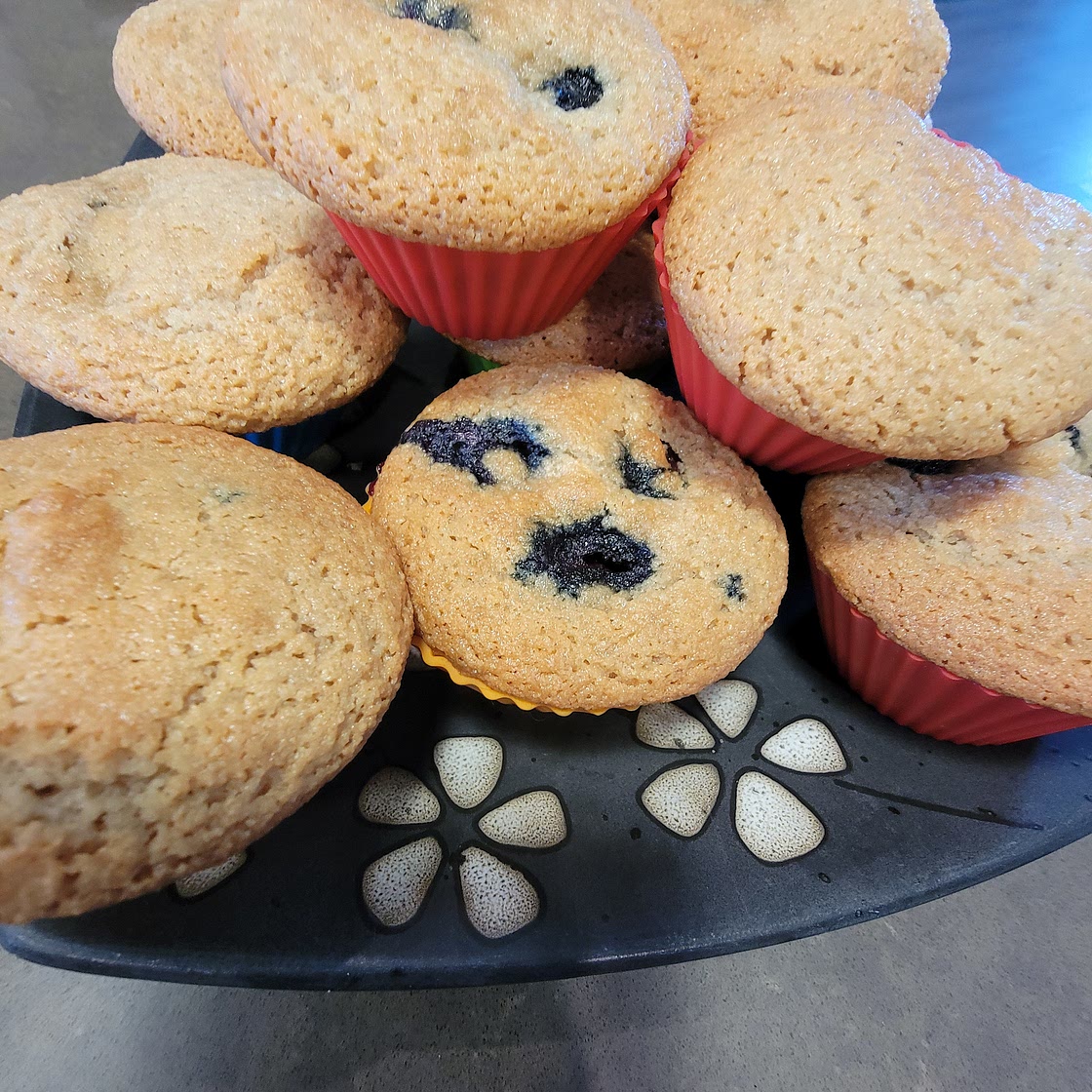 Blueberry Muffins (Paleo)