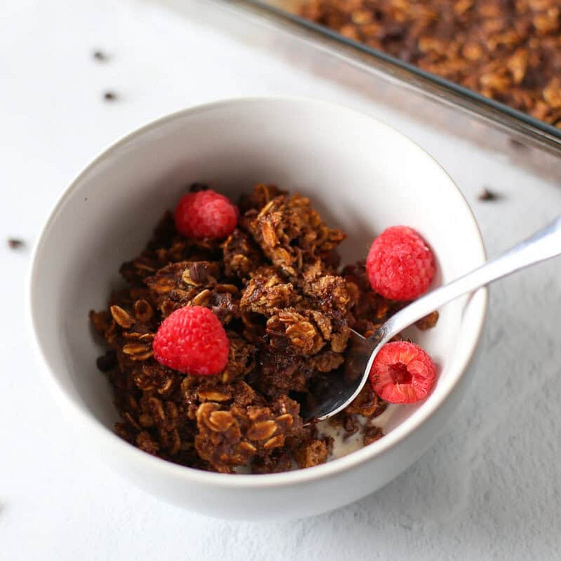 Brownie Baked Oatmeal