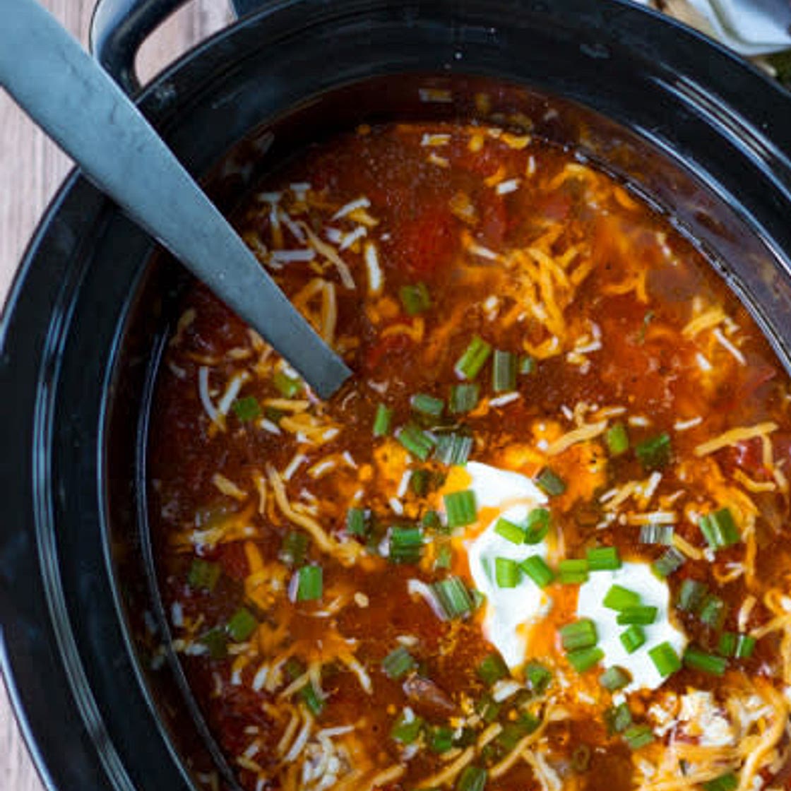Crockpot Taco Soup