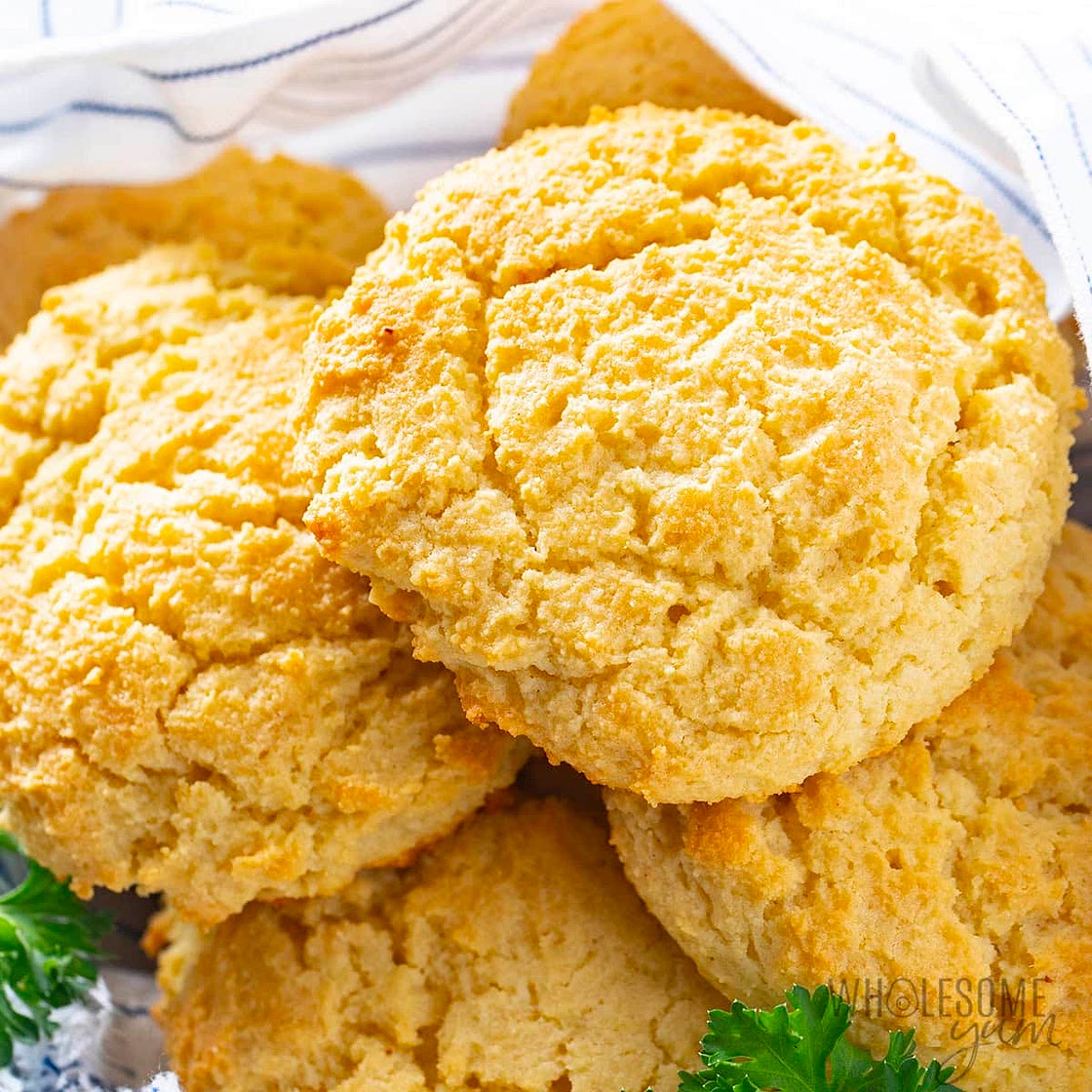 Keto Biscuits (5-Ingredient Recipe)