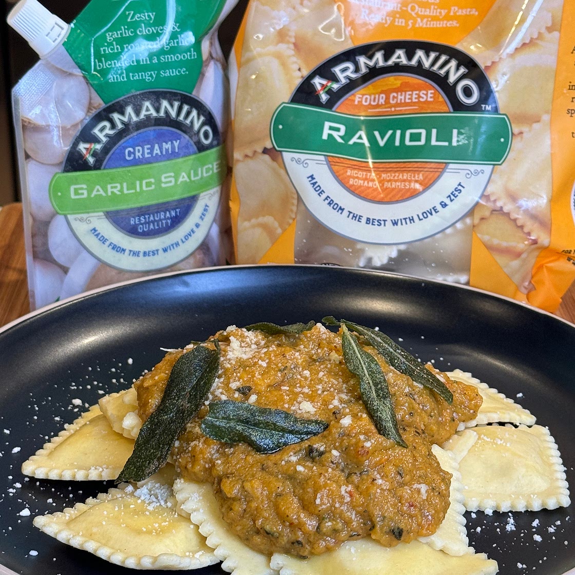 Roasted Butternut Squash Pasta Sauce