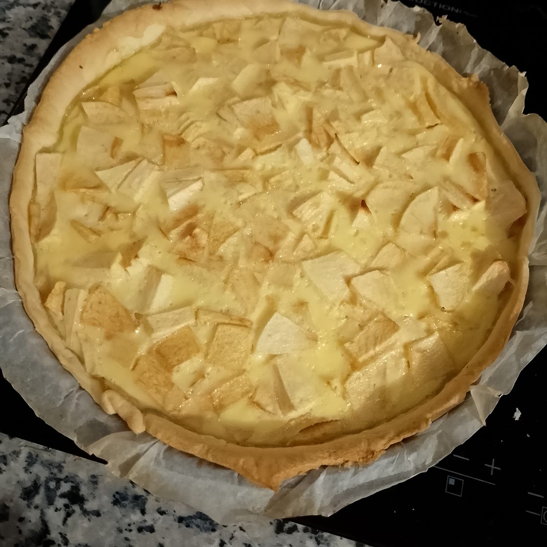 Tarte aux pommes à l'ancienne