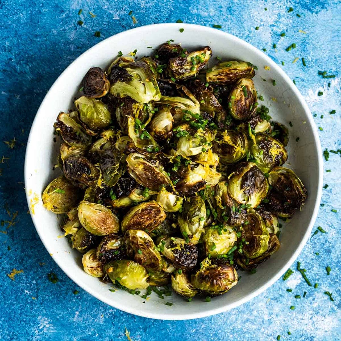 Caramelized Brussels Sprouts with Honey Glaze