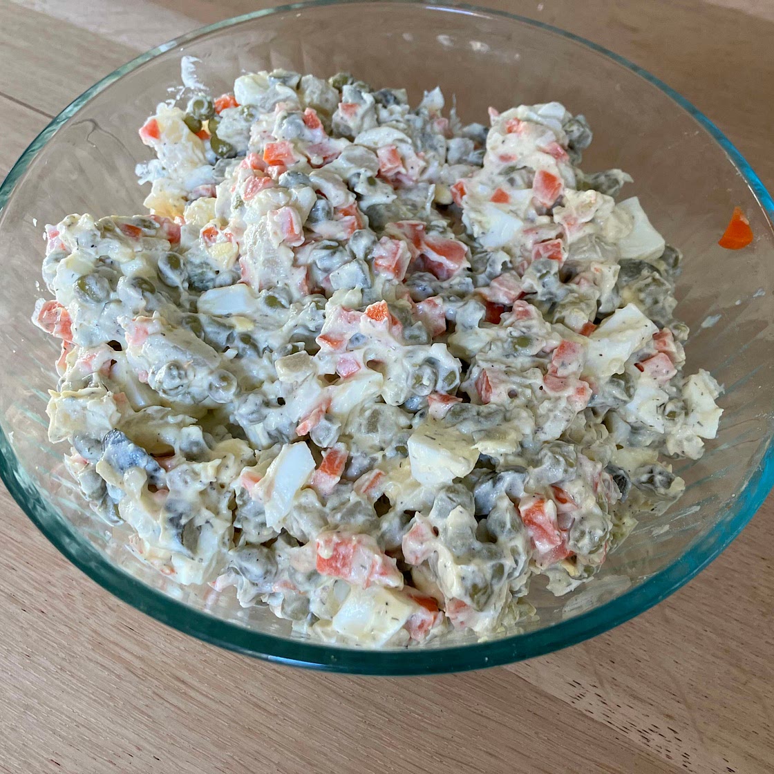 Traditional Olivier Salad