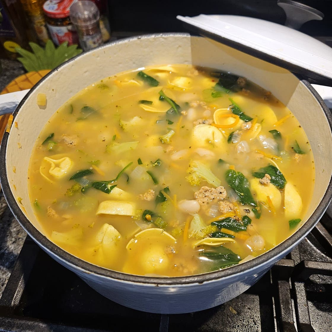 Sausage Tortellini Soup