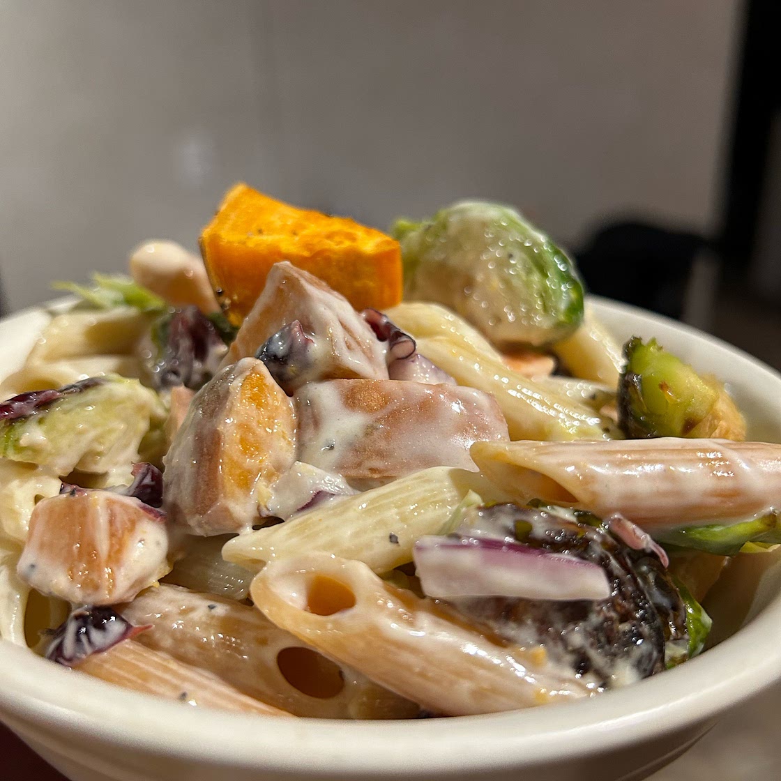 Fall Pasta Salad (Vegetarian/Low Cholesterol)