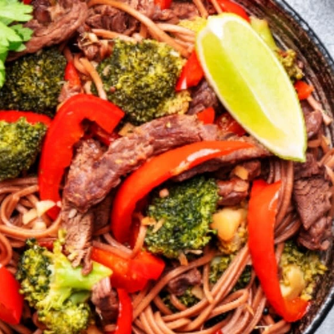 Firecracker Beef Noodles